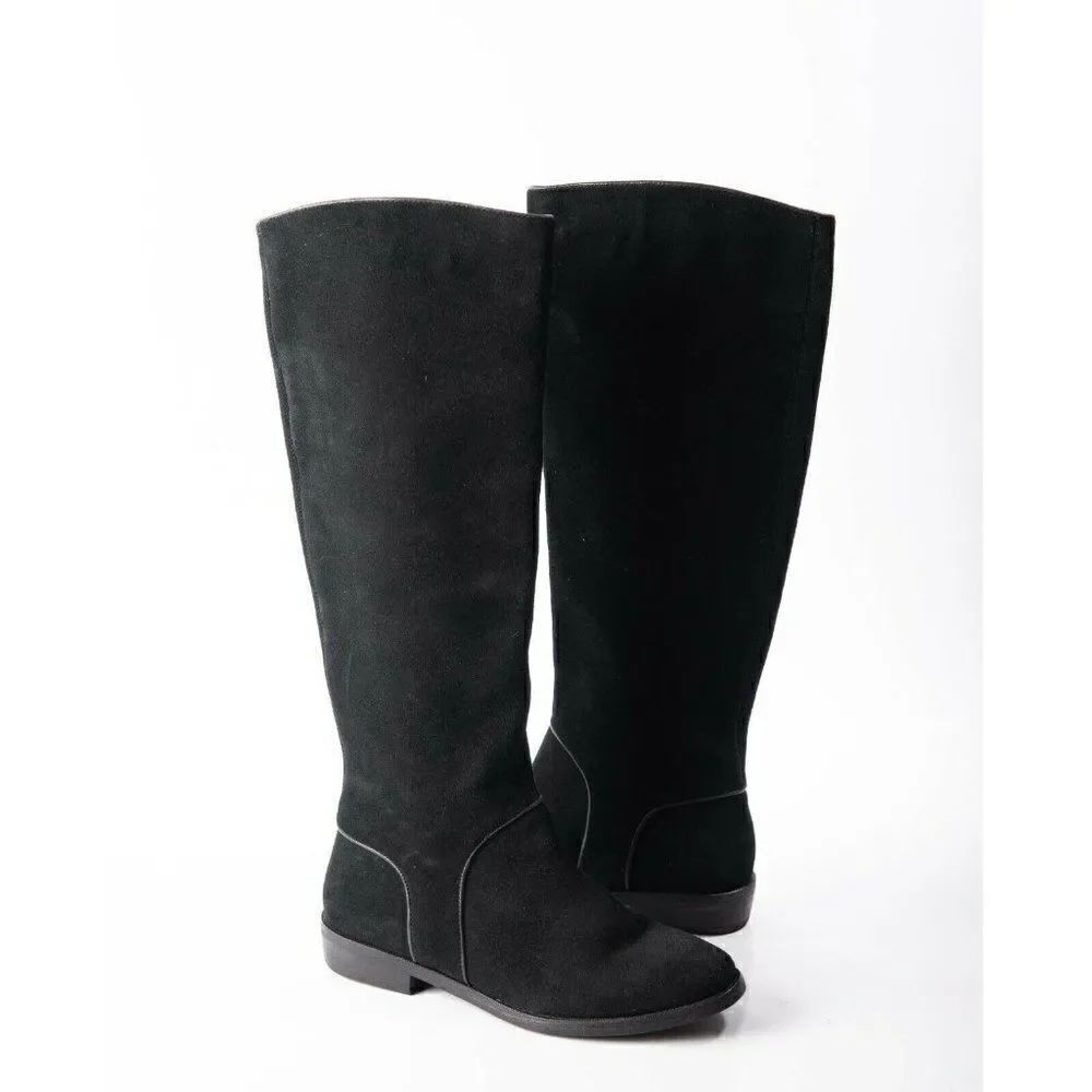 UGG® Womens Gracen Suede Block Heel Riding Boots